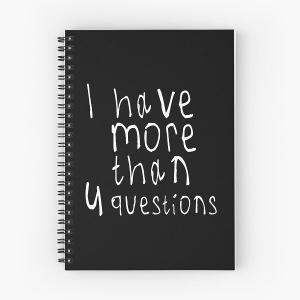 Item preview, I Have More Than Four Questions designed and sold by briggscoronad.