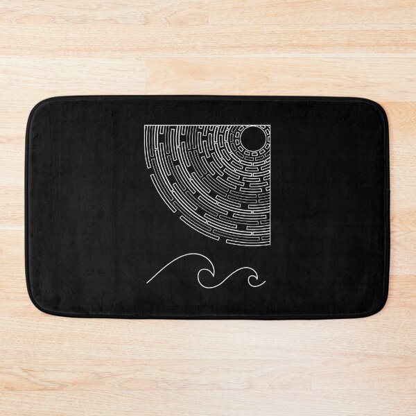 Item preview, Abstract Maze Sun and Waves Art designed and sold by andrasmar.