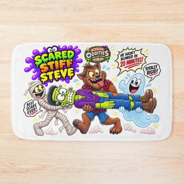 Item preview, Unfortunate Oddities - Scared Stiff Steve designed and sold by WheelieGdArt.