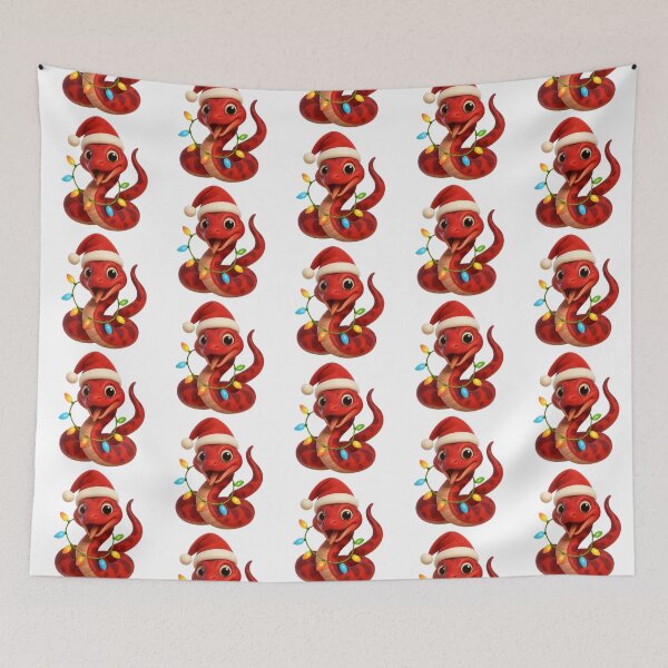 Item preview, Red Racer Snake Christmas Lights designed and sold by Sillytoe.