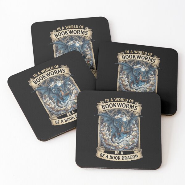 Item preview, Book Dragon Bookworm Fantasy Reader Gift designed and sold by Ostericaimusa.