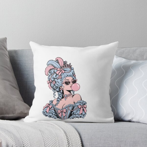 Item preview, Marie Antoinette Bubblegum – Retro Rococo Pop Art Pin-Up designed and sold by Not Okay Supply Co..