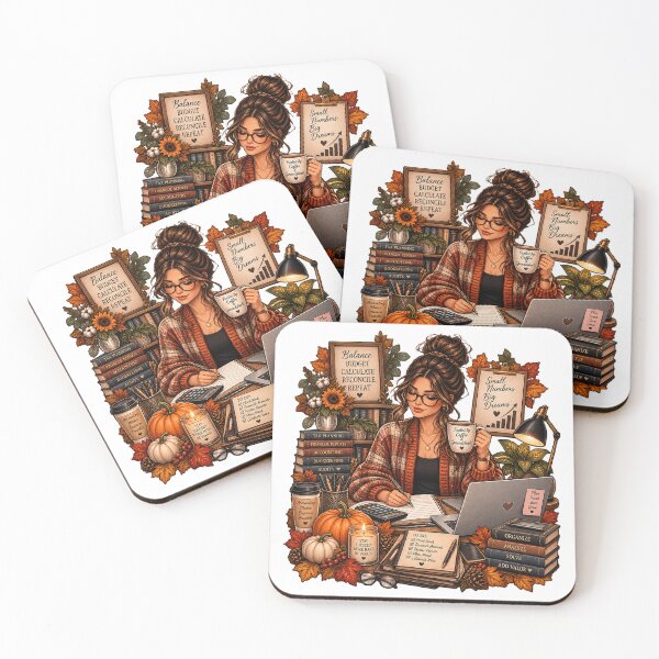 Item preview, Bookkeeper Accountant Fall Budget Planner Work From Home designed and sold by FestivityFinds.