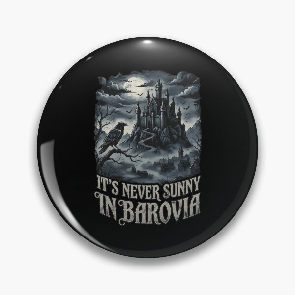 Item preview, Gothic Castle Raven Never Sunny Barovia  designed and sold by ALISOERICKSONS.