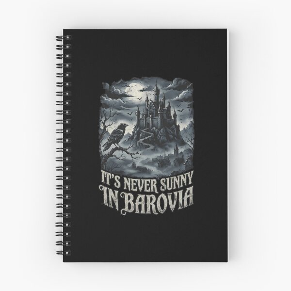 Item preview, Gothic Castle Raven Never Sunny Barovia  designed and sold by ALISOERICKSONS.