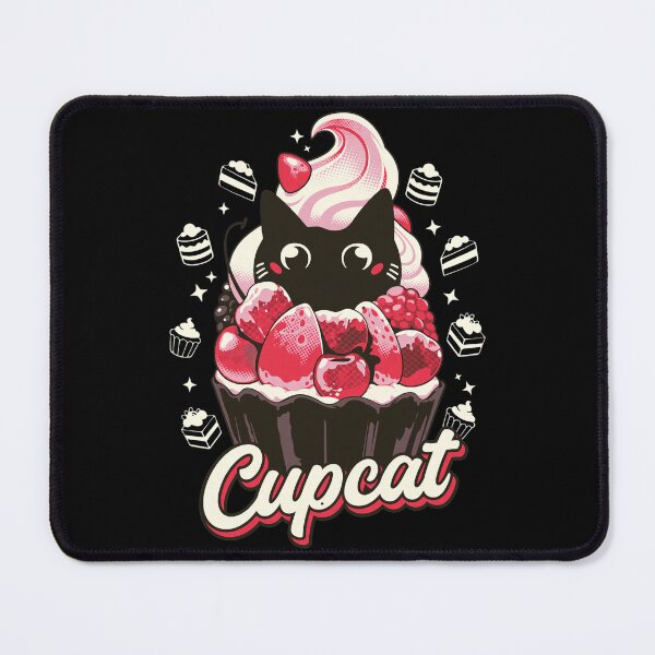 Item preview, Cupcat Cute Cat Dessert Mashup designed and sold by ALISOERICKSONS.