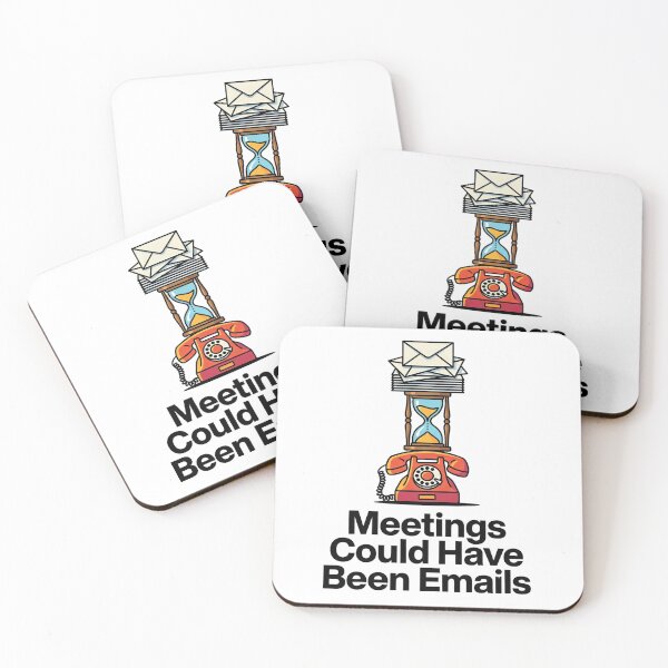 Item preview, Meetings Could Have Been Emails T-Shirt designed and sold by rkgrafix.
