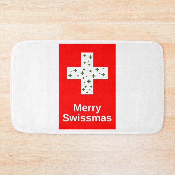 Item preview, Merry Swissmas Funny Christmas And Holiday Greetings For The Swiss And Fans Of Switzerland designed and sold by MemesRetails.