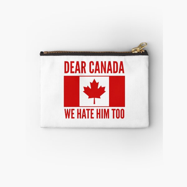 Item preview, Dear Canada We Hate Him Too Anti Trudeau Political Dissent designed and sold by SkeletonsDanger.