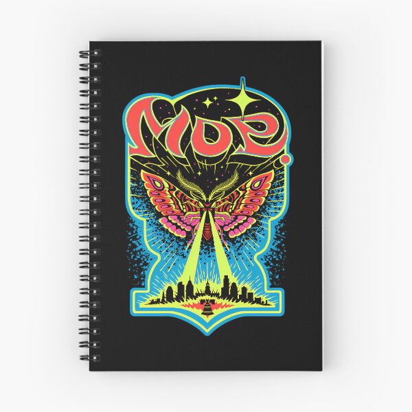 Item preview, moe. Jam Band Moth Psychedelic Concert Art designed and sold by ArdanaMilsman.