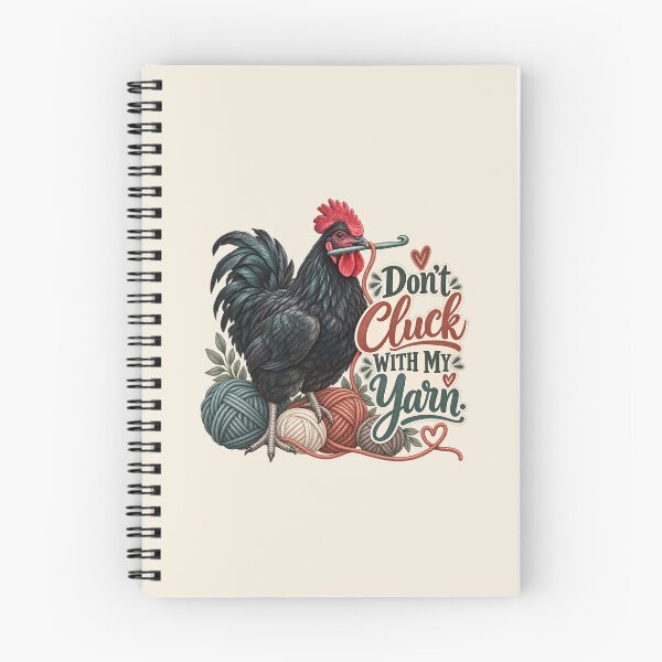 Item preview, Funny Chicken Crochet Design | Yarn Lover Farmhouse Graphic designed and sold by SASS-Crochet.