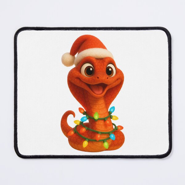 Item preview, Red Spitting Cobra Christmas Lights designed and sold by Sillytoe.