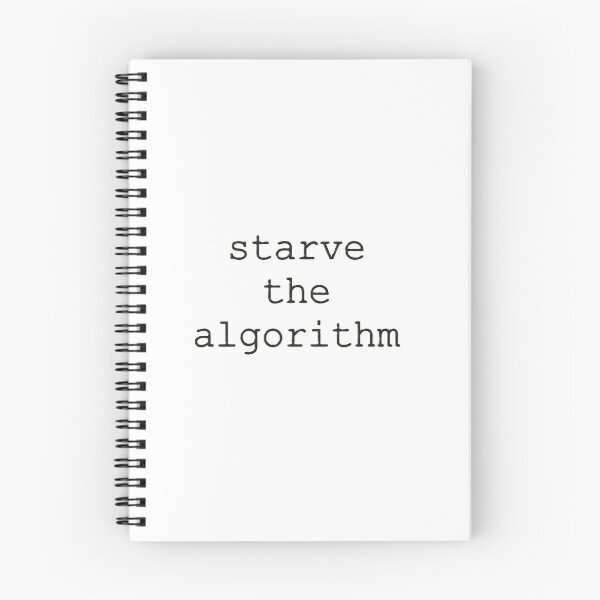 Item preview, starve the algorithm designed and sold by KillTheInternet.