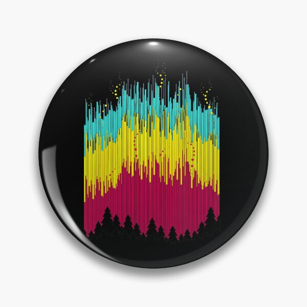 Item preview, Abstract Pine Forest Soundwave designed and sold by lamercarv.