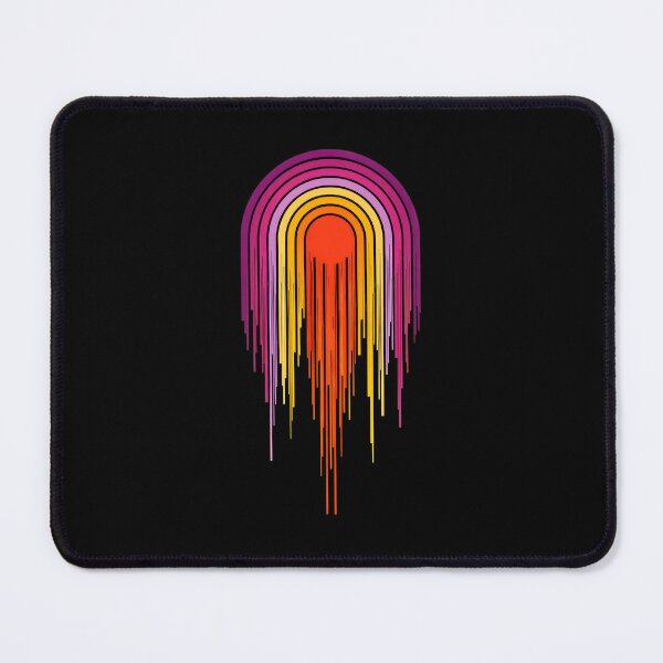 Item preview, Abstract Rainbow Drip Geometric Art designed and sold by fetzrolfs.