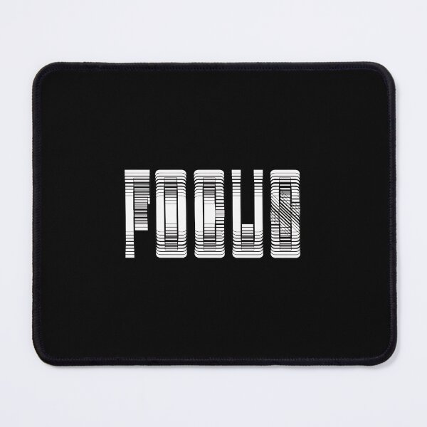 Item preview, Abstract striped FOCUS word art graphic designed and sold by lasopent.