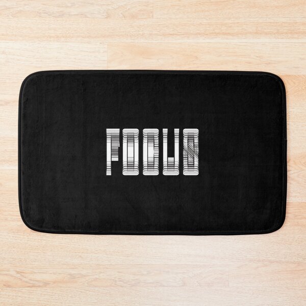 Item preview, Abstract striped FOCUS word art graphic designed and sold by lasopent.