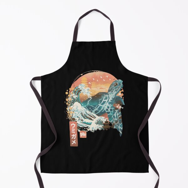 Item preview, Sea Turtle Ukiyo-e Wave Japan Art designed and sold by ALISOERICKSONS.