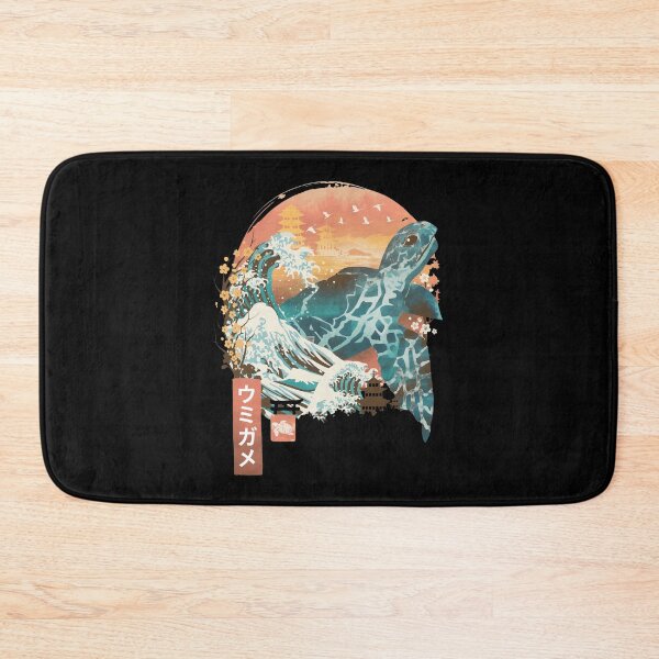 Item preview, Sea Turtle Ukiyo-e Wave Japan Art designed and sold by ALISOERICKSONS.
