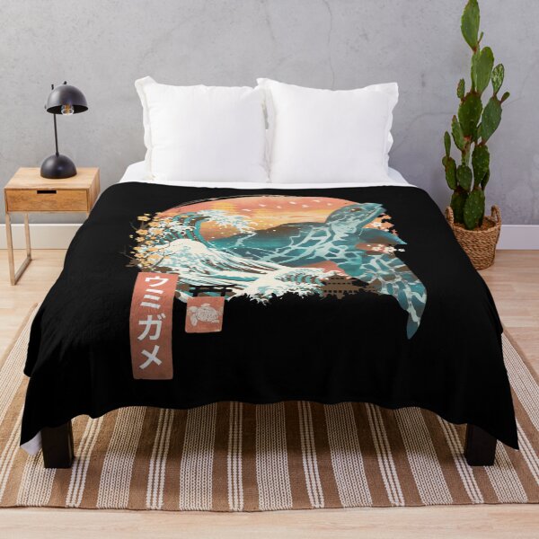 Item preview, Sea Turtle Ukiyo-e Wave Japan Art designed and sold by ALISOERICKSONS.