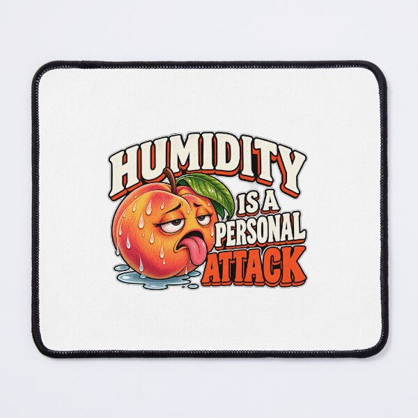 Item preview, Humidity is a personal attack peach humor designed and sold by WilAugusta.