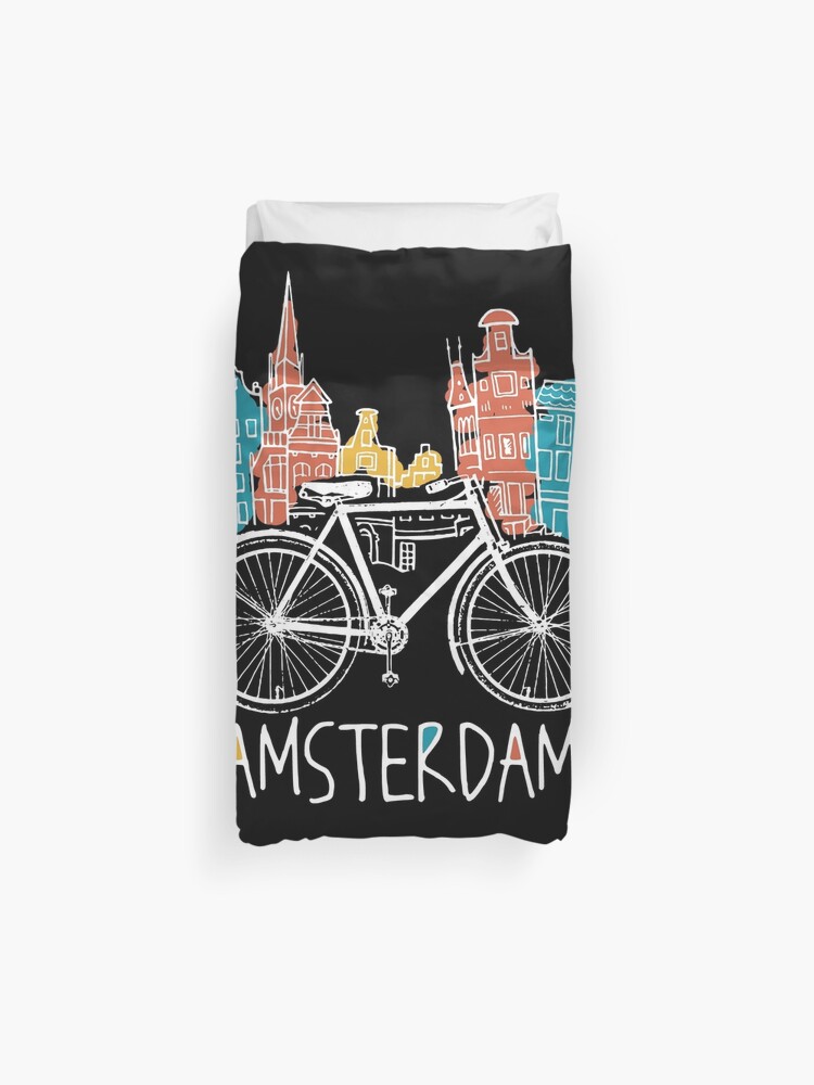 Amsterdam Gifts Bicycle Gift Cycling Netherlands Gifts Maglietta