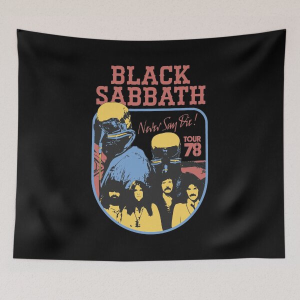 Item preview, Black Sabbath Never Say Die Tour 78  designed and sold by Tristayer.