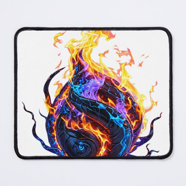 Item preview, Elemental Flame Core – Fire and Ice Fantasy Sculpture designed and sold by Mirgonhood.