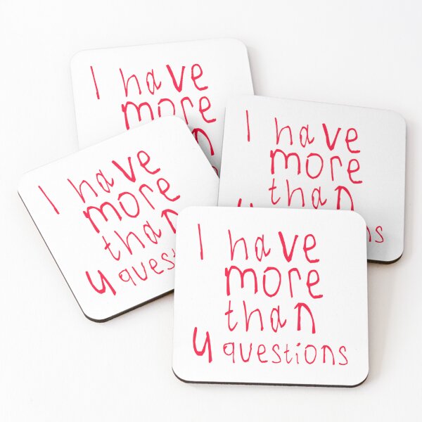 Item preview, I Have More Than Four Questions designed and sold by briggscoronad.