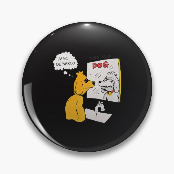 Item preview, Mac Demarco This Old Dog Mirror Dog designed and sold by PhilipVanWilten.