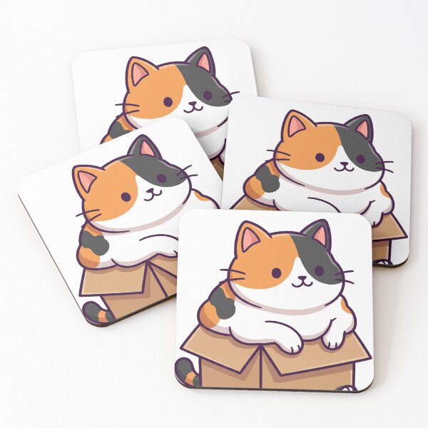 Item preview, If It Fits I Sits Cute Cat designed and sold by NzrProcreate.