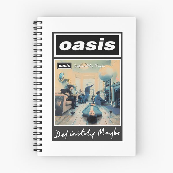 Item preview, Oasis Band Definitely Maybe Classic Britpop Poster designed and sold by ArdanaMilsman.