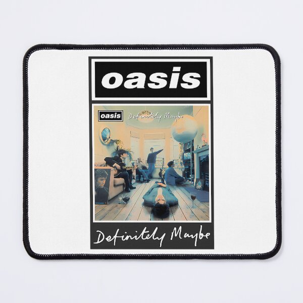 Item preview, Oasis Band Definitely Maybe Classic Britpop Poster designed and sold by ArdanaMilsman.