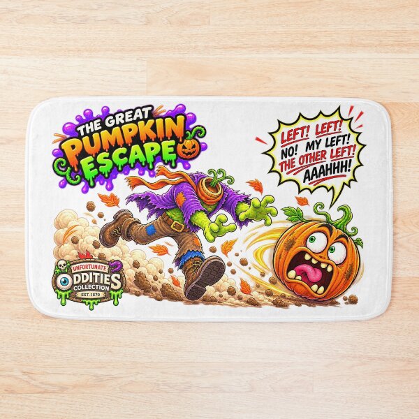 Item preview, Unfortunate Oddities - The Great Pumpkin Escape designed and sold by WheelieGdArt.