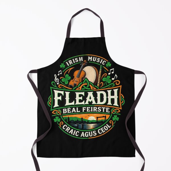 Item preview, Irish Music Belfast Emblem designed and sold by Eddiepublic.