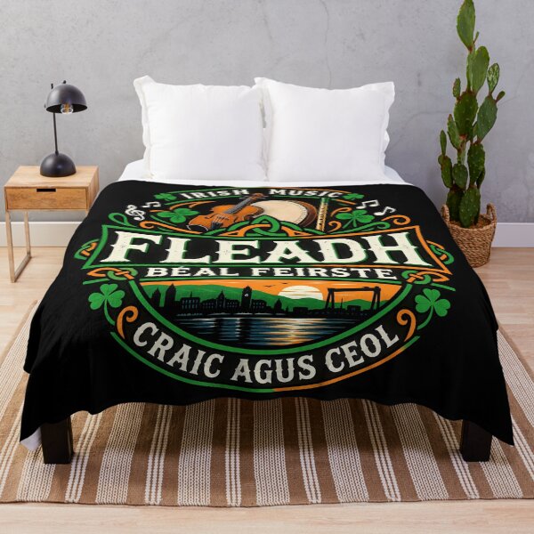 Item preview, Irish Music Belfast Emblem designed and sold by Eddiepublic.