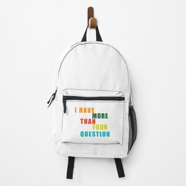 Item preview, I Have More Than Four Questions designed and sold by briggscoronad.