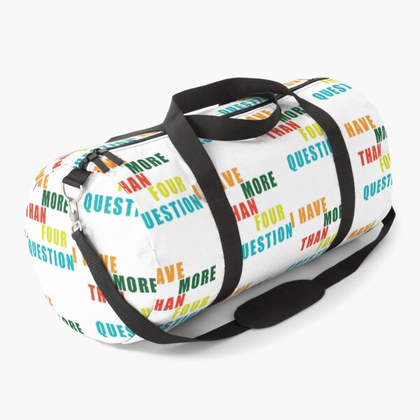 Item preview, I Have More Than Four Questions designed and sold by briggscoronad.