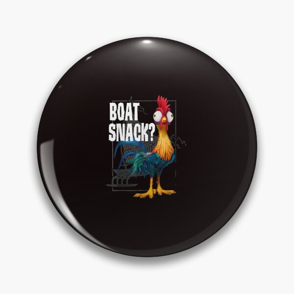Item preview, Funny Boat Snack Quirky Chicken Cartoon designed and sold by ImeldaSparks.