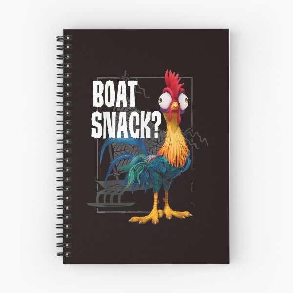 Item preview, Funny Boat Snack Quirky Chicken Cartoon designed and sold by ImeldaSparks.