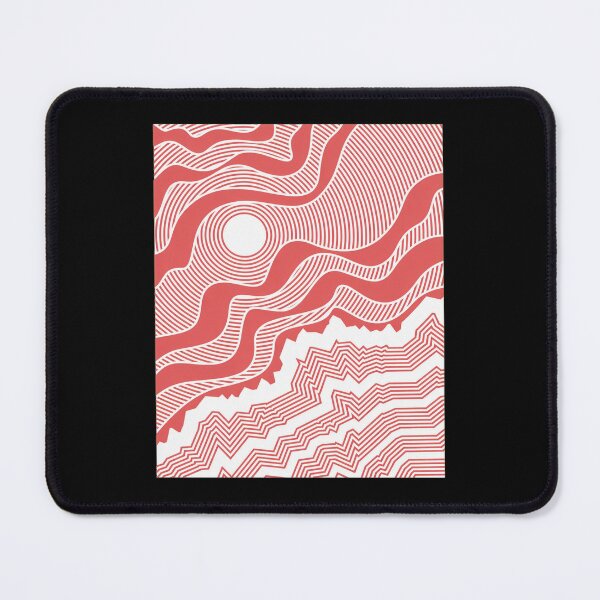 Item preview, Abstract Sun and Waves Line Art designed and sold by wyrichbosle.