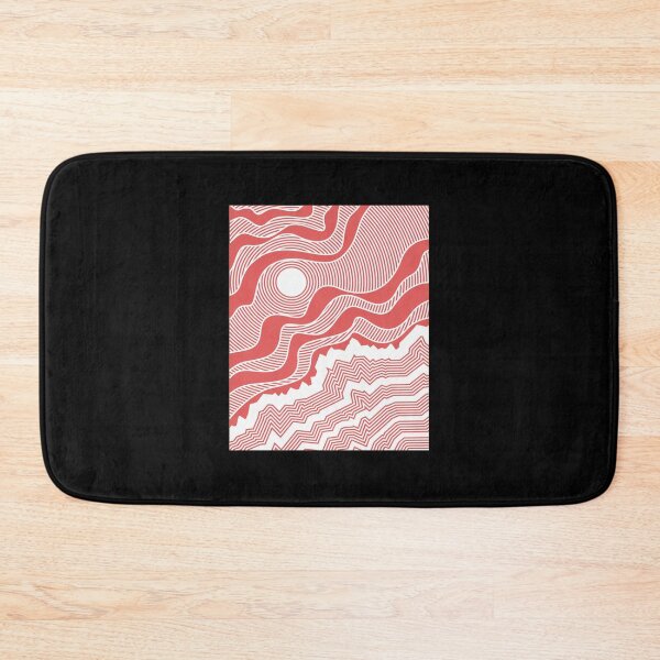 Item preview, Abstract Sun and Waves Line Art designed and sold by wyrichbosle.