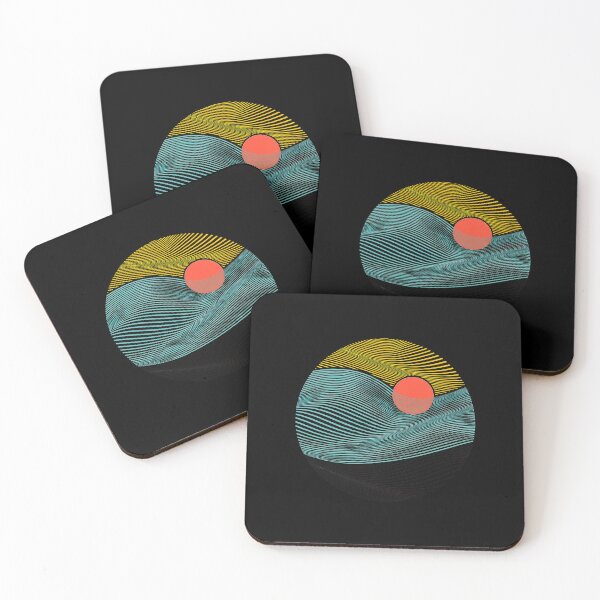 Item preview, Abstract Sun Landscape Circle Design designed and sold by lamercarv.