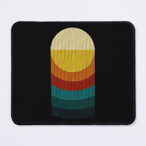 Item preview, Abstract Sunset Vertical Lines Geometric Art designed and sold by andrasmar.