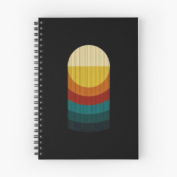 Item preview, Abstract Sunset Vertical Lines Geometric Art designed and sold by andrasmar.
