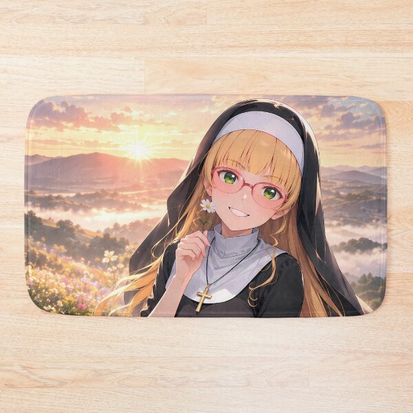 Item preview, Eda Black Lagoon Sunrise Meadow designed and sold by SolenneAzur.