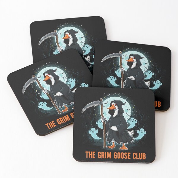 Item preview, The Grim Goose Club Reaper Illustration designed and sold by FaeryNuff.