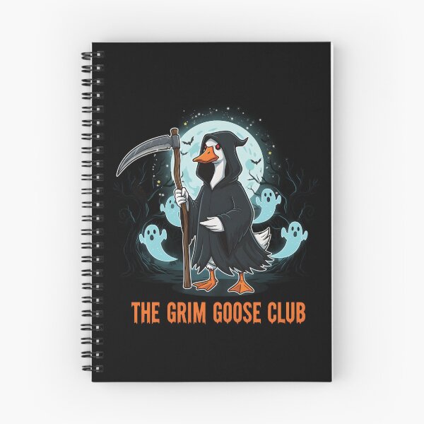 Item preview, The Grim Goose Club Reaper Illustration designed and sold by FaeryNuff.