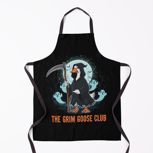 Item preview, The Grim Goose Club Reaper Illustration designed and sold by FaeryNuff.