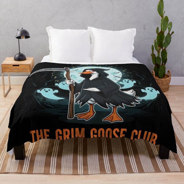 Item preview, The Grim Goose Club Reaper Illustration designed and sold by FaeryNuff.